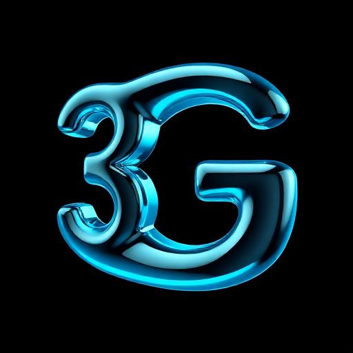 Liquid Glass 3D DJ logo template